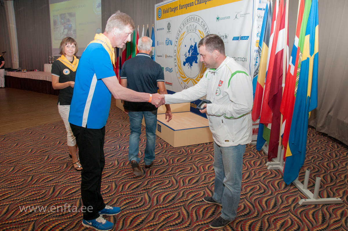 European Field Target Championship 2014 Awarding
